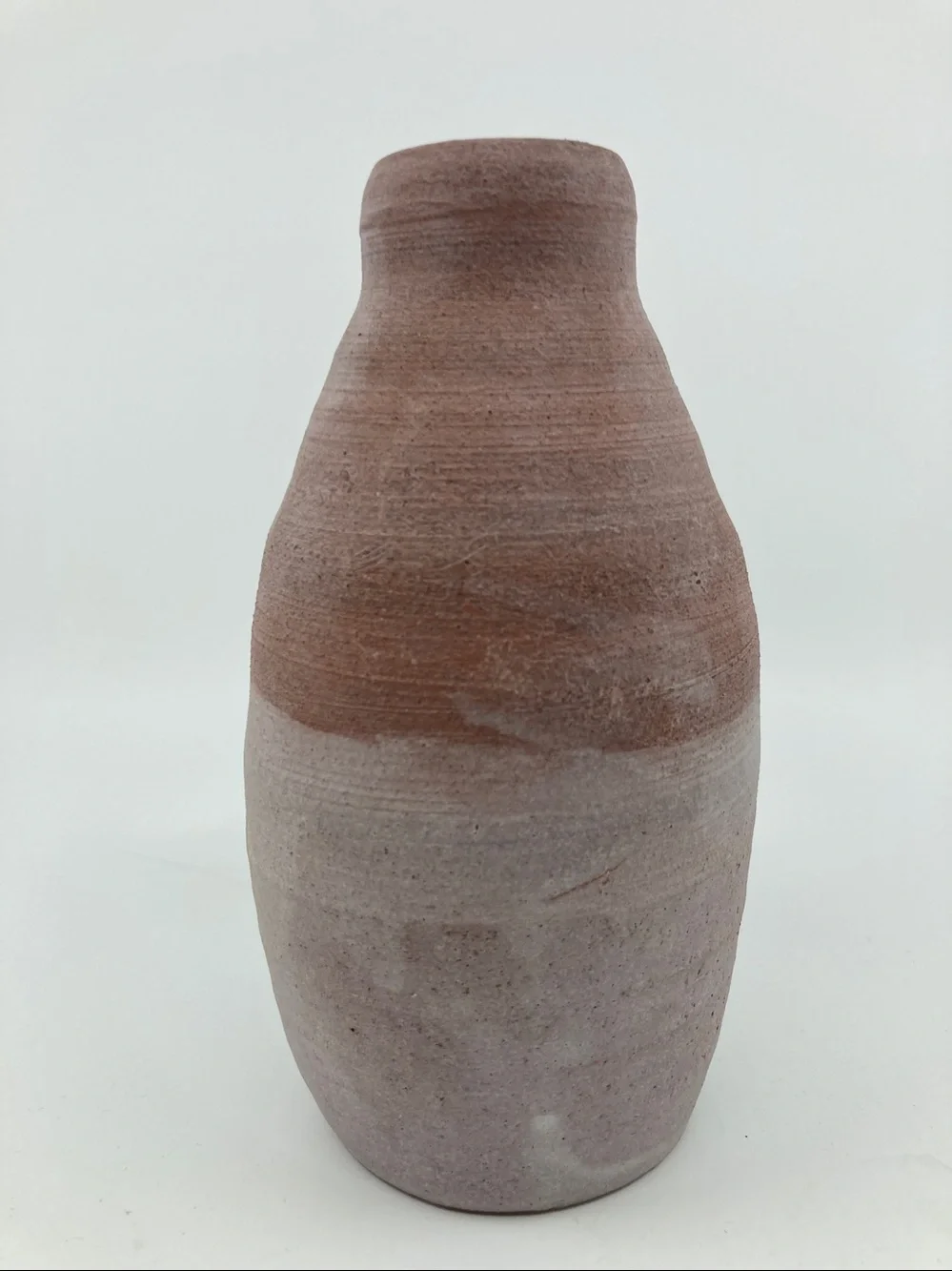 Sheldon Ceramics Terra Cotta Bottle Vase 6”